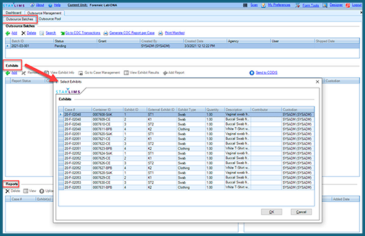 Forensics Outsource Batches