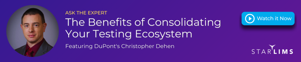 The Benefits of Consolidating Your Testing Ecosystem banner