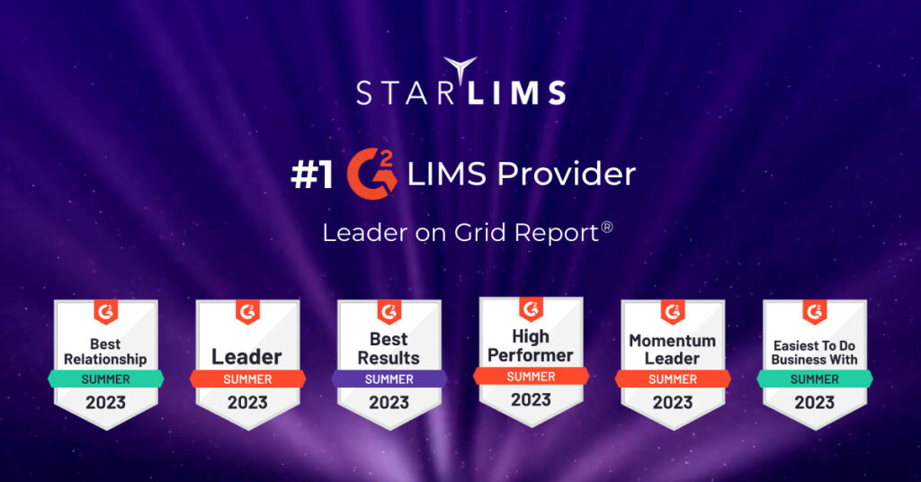 STARLIMS awarded as LIMS provider by G2